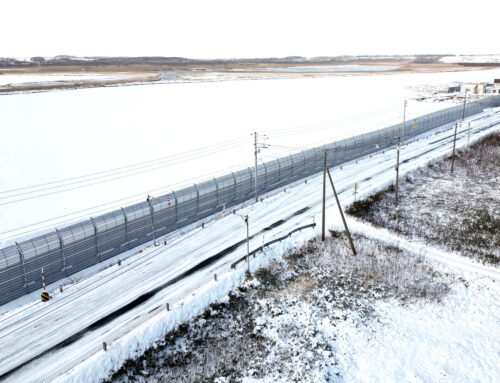 一般国道238号　猿払村浜鬼志別南防雪柵設置外一連工事